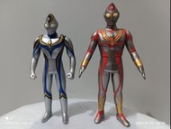 鹹蛋超人 （價錢看描述） 超人帝拿  機械帝拿 16cm膠魂   人造帝拿  Ultraman  Dyna   / 超人假戴拿 邪惡帝拿. 15cm大膠公仔  dyna   UHS系列 / /超人 怪