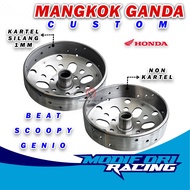 MANGKOK KAMPAS GANDA BEAT FI Kampas ganda Scoopy Fi Mangkok Ganda beat fi esp karburator Ori Honda