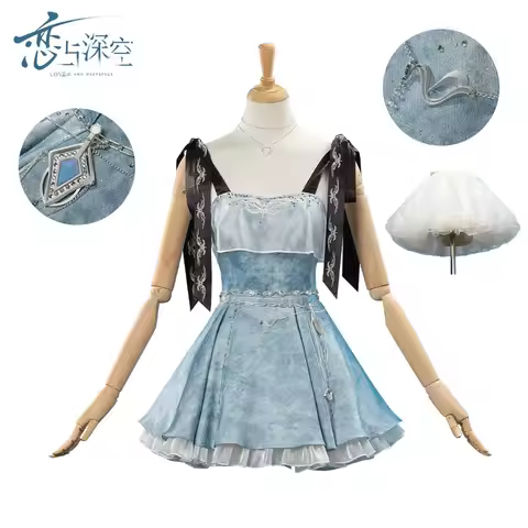 Game Love and Deepspace Heroine Zayne Xavier Rafayel Miss Hunter Cosplay Costume Wig Leap of the Hea