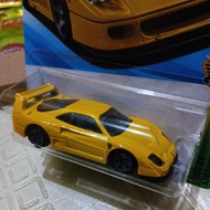 Hotwheels Ferrari F40 Competizione Yellow