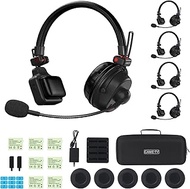 Came-TV Waero-PRO 1.9GHz Wireless Intercom Headset System Noise Cancellation A/B Group 1700ft (518m)