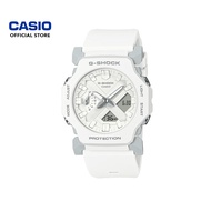 Casio G-Shock GA-2300-7A สีขาวสายเรซินนาฬิกาสปอร์ทสำหรับผู้ชาย