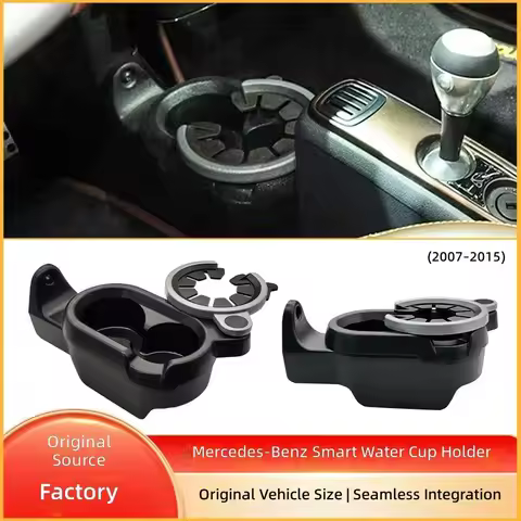 Smart W451 Cup Holder For Mercedes Benz Smart W451 Cup Holder Storage Box Central Console Organizer 