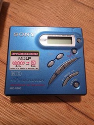 Sony Walkman MZ-R500 MD Portable MiniDisc Recorder Blue
