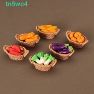 TN5WC4 Artificial Fruits and Vegetables Model, Pepper Eggplant 1:12 Mini Simulation Food Model, Mini