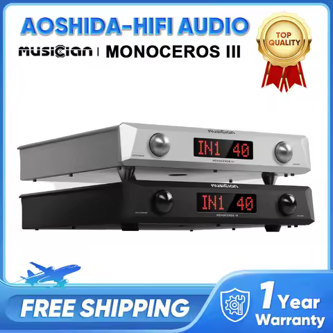 Musician Monoceros III Fully Balanced Class A Power Amplifier XLR RCA R2R Pre Amp Stereo Crosstalk H