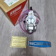 คาร์บู KR กลึงปาก CNC ก.แดง 28 มิล ใส่ KR / DASH / LS / BEAT-R / NOVA / TENA / WAVE