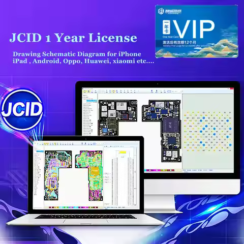 JCID 1 Year Activation Intelligent Drawing Zillion X Work Schematic Diagram for iPhone Android Circu