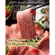 Japanese A5 Miyazaki Wagyu Yakiniku Slices
