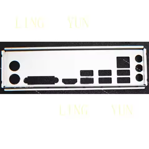 Z NEW Back Plate For ASUS Z170-P D3 IO I/O SHIELD Backplate