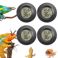 Reptile Thermometer and Humidity Gauge Digtal Terrarium Thermometer Rectangle Bearded Dragon Cage Ac