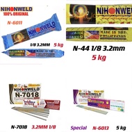 Nihon welding rod SPECIAL NIHON N-44 N-6011 N-6013 N-7018 3.2MM 5kg