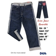 Evisu Reversible Denim Jeans
