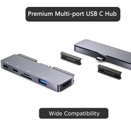 7 in 1 USB C Hub for MacBook Pro M2 M1 2018-2022 Air M2 M1 2022 2020 2018 4K HDMI 3.5mm Jack USB3.0 