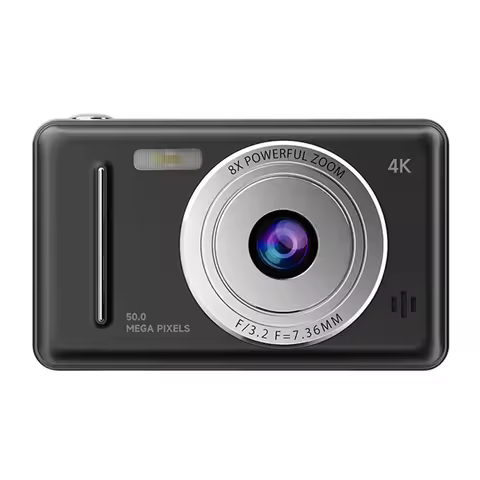 Portable Point-And-Shoot Camera Multi-Purpose Retro CCD Cameras Video Recording Camcorder for Outdoo