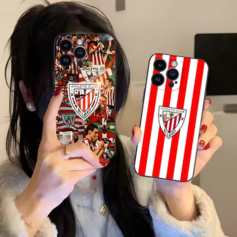 Mobile B-Bilbao Phone Case for iPhone 16 15 14 13 12 11 X XR XS 8 7 Pro Max Plus Mini Black Cellphon