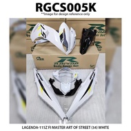 Rapido Cover Set Yamaha Lagenda 115Z Fi Master Art of Street 34 Red Grey White Accessories Motor Ysu