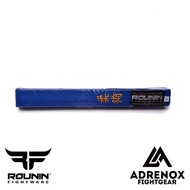 Rounin Bjj Blue Belt - Size A3 (Xl) - Brazilian Jiu Jitsu Belt biru