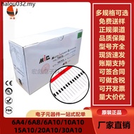 MIC Rectifier Diode 6A4/6A8/6A10/10A10/15A10/20A10/30A10 In-Line R-6 Braided Tape