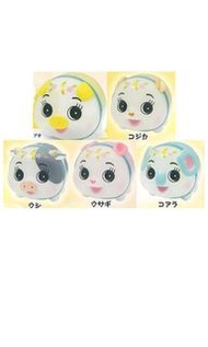 日本 ブタの貯金箱 と その仲間たち 2 クリアバージョン  小豬 貯金箱 Clear Version 扭蛋  擺設 一套5款 包順豐自取