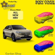 MERAH HIJAU ALL NEW HRV Two Tone Car Cover Color Combination Body Cover ALL NEW HRV Dual Color Red Y