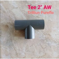 PVC Tee 2" AW Trillion Pureflo - T 2" AW