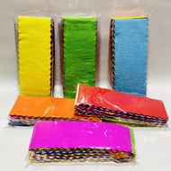Crepe Paper / Colorful Cut Crepe Paper / Party Decoration Paper