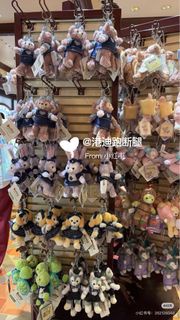 HKDL香港迪士尼限定Duffy and Friends 牛仔系列shellimay雪莉玫迪士尼鑰匙圈