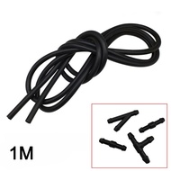 Windshield Washer Wiper Spray Hose Tube Separator Fitting Black For Windscreen Washer Jet Pumps Wash