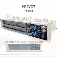 equalizer peavey pv 231 eq dual 31 band