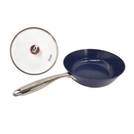 nEOFLam Inox系列 炒鍋 附玻璃蓋/電磁底  28cm  1個