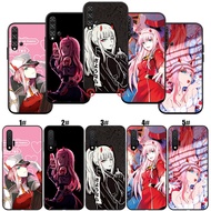 Case for Huawei Nova 2 Lite 7 SE Y6 Y7 Prime P Smart S Z COI29 Darling in the Franxx