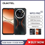 【24h Free ship selangor】Oukitel WP55 Pro 5G Rugged Smartphone 6.6 Inch FHD+ 48GB(16+32) +512GB Mobil