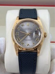 ROLEX勞力士16238，灰羅馬字面，3135機芯，原裝正品，代用扣，36mm，歡迎門市交收，旺角上海街433號長盛錶行