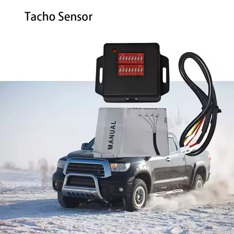 RHAXEL Tachometer Sender Adapter Tacho Signal Convertor 9-32 VDC for Car Auto Motorcycle Boat