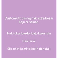 Custom Order Baju Layang/ Tanjak / Sampin