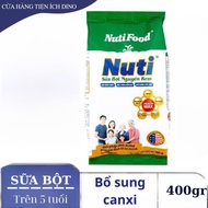 DINO- SỮA BỘT NUTIFOOD NUTI NGUYÊN KEM GÓI 400GR - 01485 CAM KẾT HÀNG CHÍNH HÃNG.