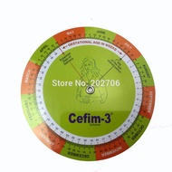 Pregnancy Gestation Calculator Wheel Pregnancy Goniometer expected Date of Birth Ruler 10 PCS /lot N