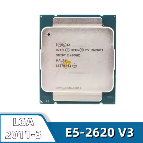 Xeon E5-2620 V3 2.4GHz 6-Core 85W LGA 2011-3 SR207 E5 2620V3 CPU