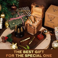 Gifts for Men Dad Husband, Whiskey Stones, Unique Christmas Anniversary Birthday Stocking Stuffers G