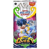 PEK QUEST ADVENTURE BOBOIBOY BELIUNG CYCLONE FURY MONSTA GALAXY CARD INDONESIA VERSION
