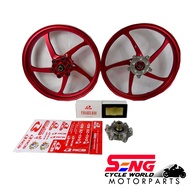 Y15 ZR FORGED SPORT RIM SET FG525 RED