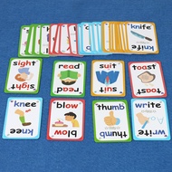 JJ Funics Card (3) -Silent letters+Vowels 11100866347 Taaaze Reading Book Life Online Bookstore