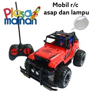 Mainan Mobil Remot Control Jeep King of Road 236-2 - Asap & Lampu