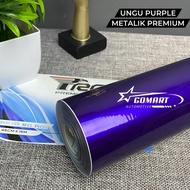 UNGU Purple metallic candy motorcycle scotlite sticker purple metallic candy scotlite