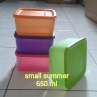 Tupperware small summer Jar Box 650ml Lunch Box