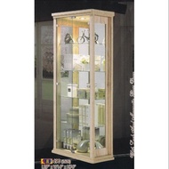 LHT Model 490 2.5ft ✔️ 2 Doors Full Height Display Cabinet ✔️ 2.5ft Lenght ✔️ 7.4ft Height ✔️ 1.4ft 