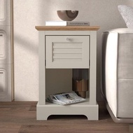 Synergy House Milan 1 Drawer Bedside Table (1.94ft)