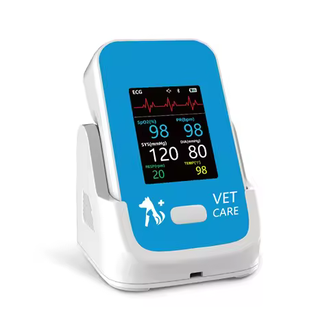 AM6200 Wireless Veterinary Monitoring Device Built-In Battery 1 Year Warranty-Pet Diagnostic Vital S