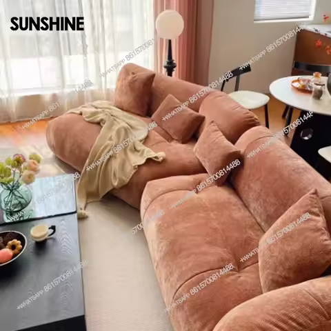 Italian Classic Living Room Sofas Oversized Orange Lounge Bubble Living Room Sofas Modern Soft Divan